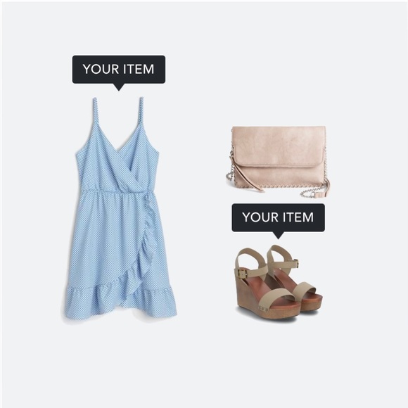 Kaileigh Sleeveless Gingham Wrap Dress NWT!! - Picture 4 of 16